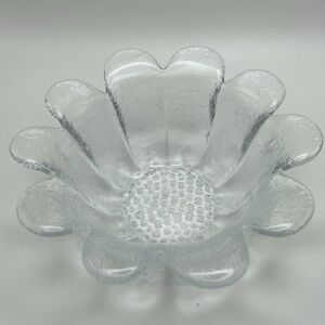 Dartington Daisy Crystal Bowls - Set of 2 Vintage
